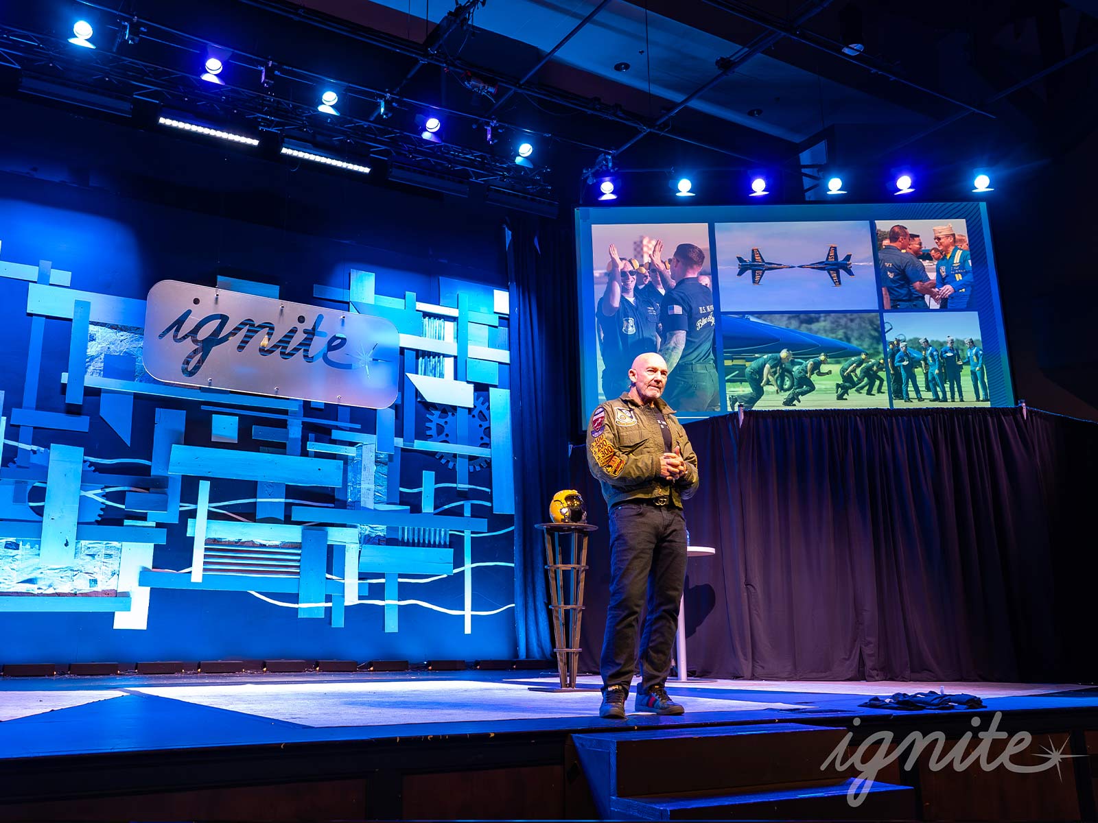 John GUCCI Foley speaking at Ignite 2026