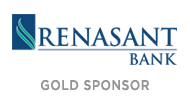 Gold Sponsor:  Renasant Bank